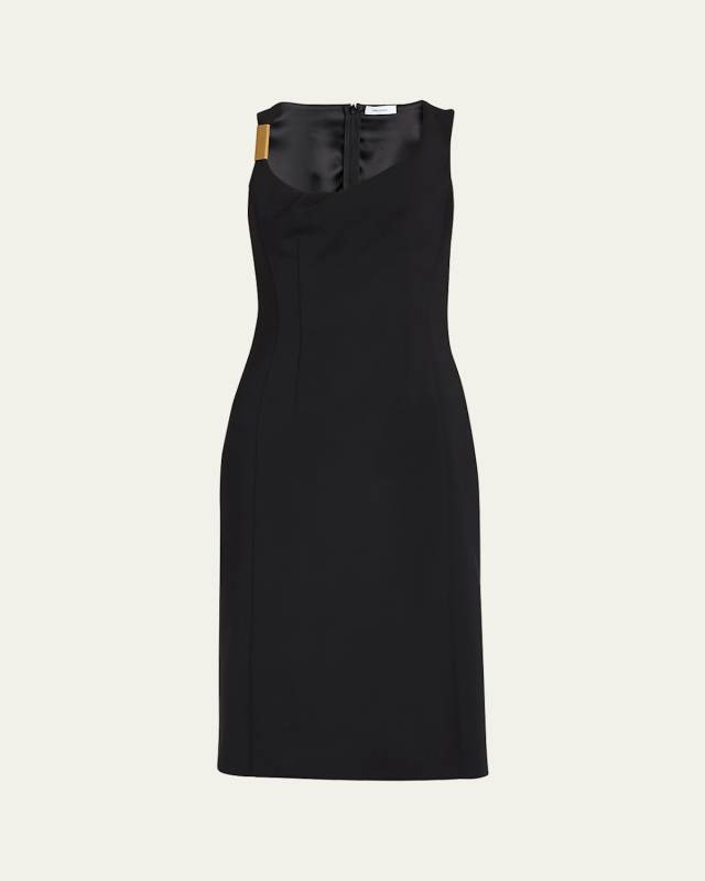Sheath Pintuck Dress